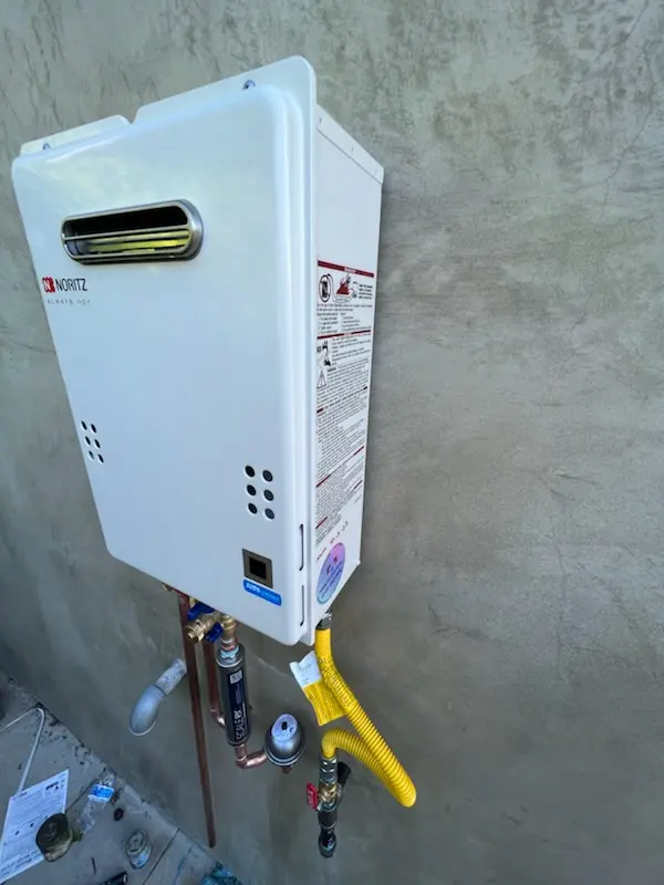 Tankless water heater installation for Cabin John homes